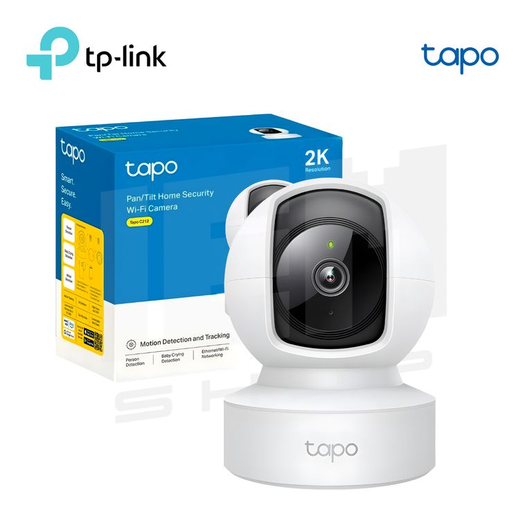 Cámara de Vigilancia IP Tapo C212 2K 3MP Tp-Link Giratoria 360