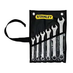 STANLEY - Juego de 6 Llaves Combinadas en Pulgadas COD 86-083