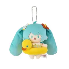 GENERICO - Llavero Hatsune Miku con Flotador Accesorio Anime Coleccionable