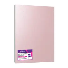 GENERICO - Papel Fotográfico Glitter Glossy Rosado 20 hojas A4