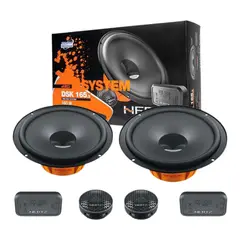 HERTZ - Parlantes Componentes DIECI DSK165.3 - 160w - Bocinas de 6.5