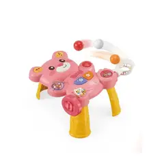 GENERICO - Andador y Mesa 2 en 1 Interactivo Rosado