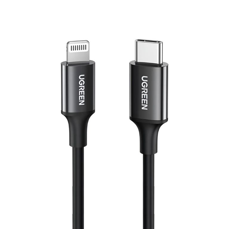Cable lightning de iphone 1m 60w Negro