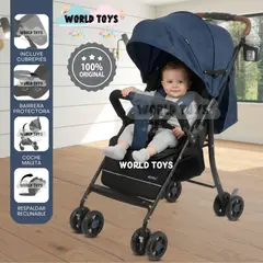 Baby - Coche Cuna Diseño Sofisticado «MADDOX II» Edición Especial Blue