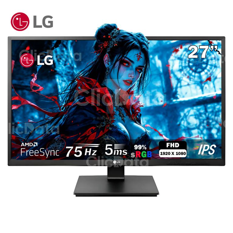 Monitor Business 27BK550Y-B 27 IPS FHD 75Hz 5ms