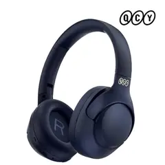 QCY - Audífonos Inalámbricos H3 Bluetooth 5.3 70h ANC Activa Azul