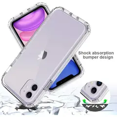 GENERICO - FUNDA IPHONE 11 ANTI SHOCK TRANSPARENTE