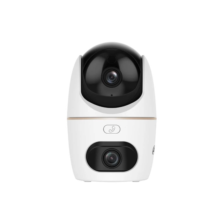 Cámara de Seguridad WiFi 10MP Doble Lente Pan & Tilt con Detección de Personas H5D-5F