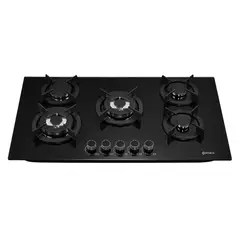 IMACO - Cocina empotrable Gas X5 Quemadores IENC90