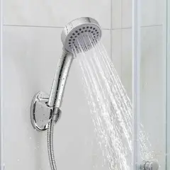 GALEZ - DUCHA TELEFONO 3 FUNCIONES CON MANGUERA DE ACERO INOX - FÁCIL INSTALACIÓN