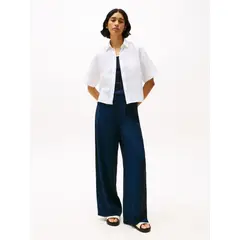 TOMMY HILFIGER - BLUSA ESS LINEN RELAXED S/S SHIRT TH