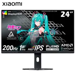 XIAOMI - Monitor Gaming G24i 2026 24" Fast IPS FHD (1920x1080) 200Hz, 1ms (GTG), HDR400