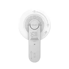 AULUMU - Soporte Magnético Futurista Giro 360° Incluye Mini Cuchilla Color Blanco Para iPhone 17 16 15