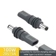 OEM - Adaptador Para Starlink Mini USB-C Hembra a DC Macho - 100W