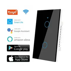 GENERICO - Switch Inteligente WiFi 2 Toma – Control por Voz Alexa Google Home