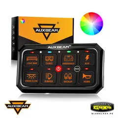 AUXBEAM - CONTROLADOR XL DE LEDS RGB 5' PARA 8 DISPOSITIVOS 3 MODOS DE LUZ
