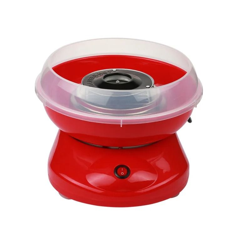 Maquina Para Hacer Algodón De Azúcar Portátil Rojo