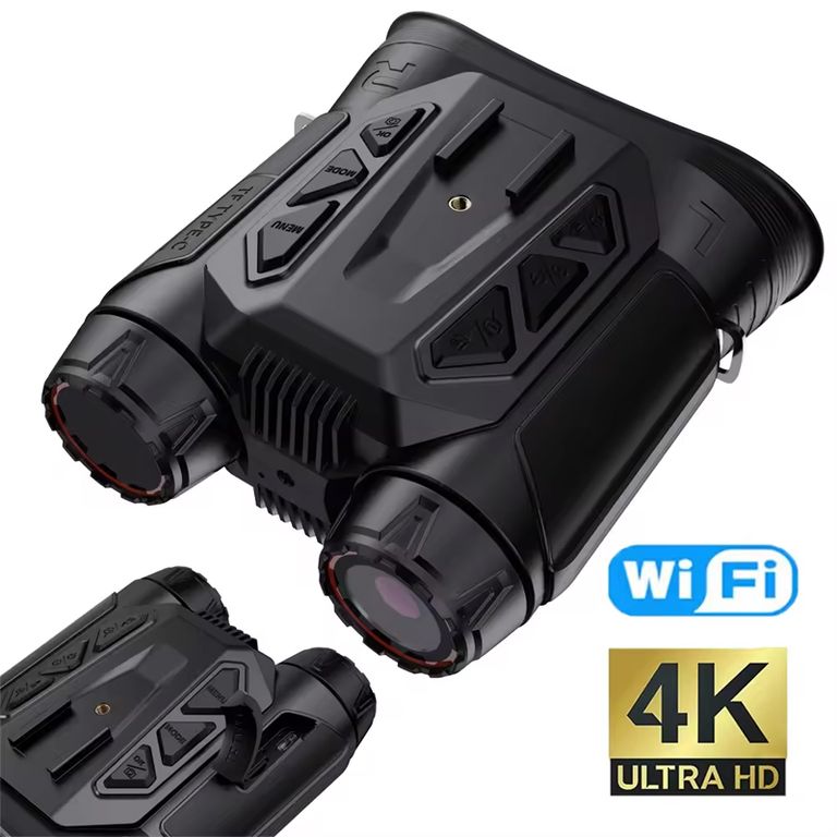 Binocular Digital de Visión Nocturna Infrarroja NVC 900 4K UHD WIFI - Zoom 16X de 48MP