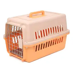 GENERICO - KENNEL PARA MASCOTAS L50 - NARANJA