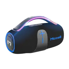 MICCELL - Parlante Bluetooth Portátil 70W con Micrófono Impermeable
