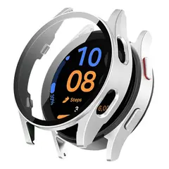GENERICO - CASE BUMPER PROTECTOR PARA SAMSUNG GALAXY WATCH 7 DE 44 MM PLATEADO