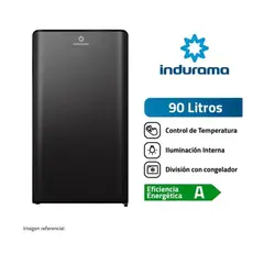 INDURAMA - Frigobar 90L RI-109N negro