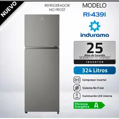 INDURAMA - Refrigeradora No Frost 325L RI-439I