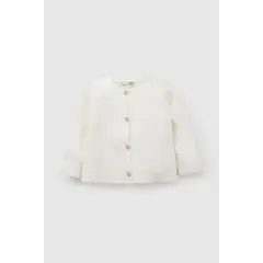 COLLOKY - Chompa Casual New Born Unisex Blanco