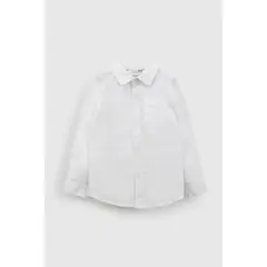 COLLOKY - Camisa Casual Infant Niño Blanco