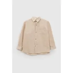 COLLOKY - Camisa Casual Kid Niño Beige