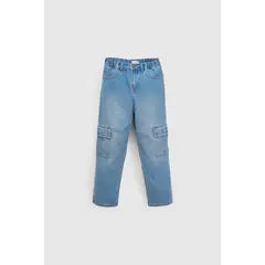 COLLOKY - Jeans Casual Kid Niño Celeste