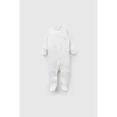 COLLOKY - Enterizo Casual New Born Unisex Blanco