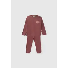 COLLOKY - Conjunto Casual Infant Niño Rojo