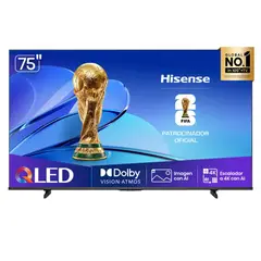 HISENSE - TELEVISOR 75” 4K ULTRA HD SMART TV 75Q6QV