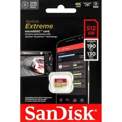 SANDISK - Micro Sd Extreme 512gb Original 4k
