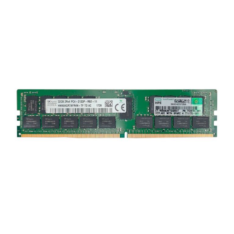 MEMORIA RAM DIMM PARA PC HP 32GB DDR4 SDRAM MHZ CL15 PN 728629-B21