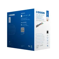 DIXON - CABLE DE RED 3060 CAT.6 4PX23AWG 305M GRIS P-N 3060