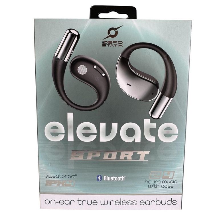 AUDÍFONOS BLUETOOTH ELEVATE SPORT NEGRO