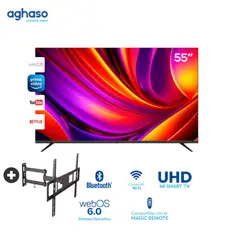 AGHASO - Televisor AGASO 55" 4K UHD SMART TV CON CONTROL MAGIC REMOTE-ATVO-W5524
