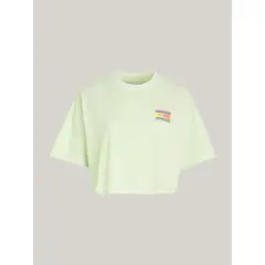 TOMMY HILFIGER - CAMISETA TJW OVS CRP SUMMER FLAG TEE TH