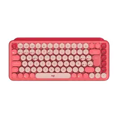 LOGITECH - TECLADO INALAMBRICO POP ROSADO BLUETOOTH-USB P-N920-010715