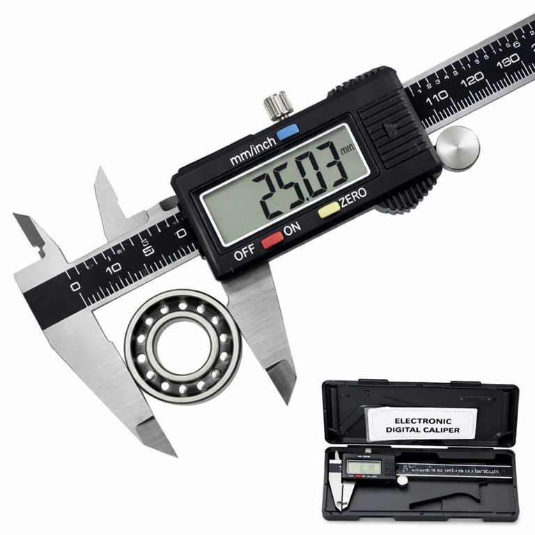 Vernier Digital 150mm Calibrador Electrónico De Precisión Acero Inoxidable