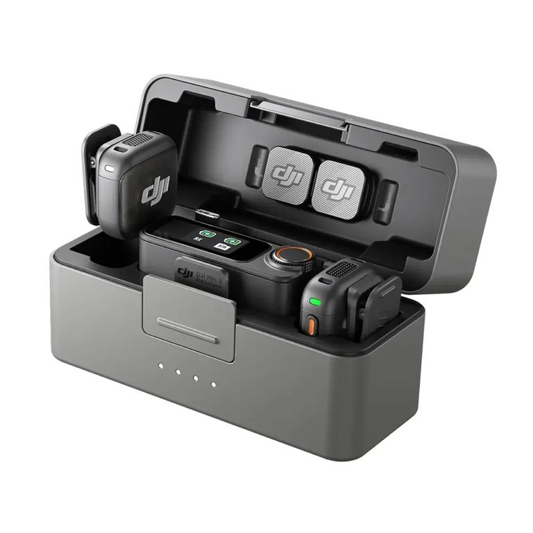 Mic 3 Combo (2TX + 1RX + Estuche de Carga) Microfono Inalambrico
