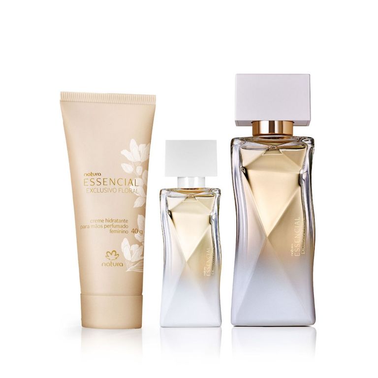 SET ESSENCIAL EXCLUSIVO FLORAL PERFUME FEMENINO