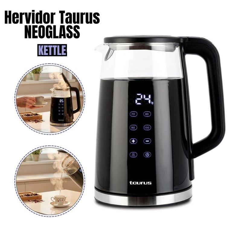 Hervidor Digital De 1.7Lt - NEOGLASS