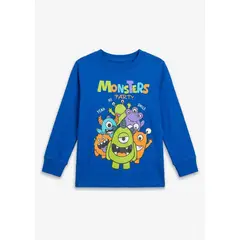 GENERICO - Polo Manga Larga para Niño de 100% Algodón de Dibujos Animados QUE BRILLAN DE NOCHE