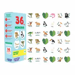 GENERICO - Juego de Memoria Educativo de Animales del Perú