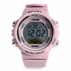 GENERICO - Reloj de Niña Digital Deportivo Resistente al Agua y Polvo