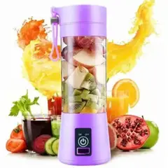 GENERICO - Licuadora Portátil Recargable Por Usb Para Frutas LILA