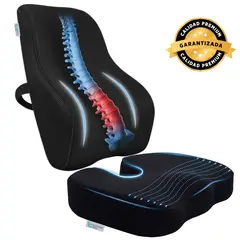 DI ROSSANA - PACK COJÍN LUMBAR GEL TECH + COJÍN ASIENTO GEL TECH ORIGINAL